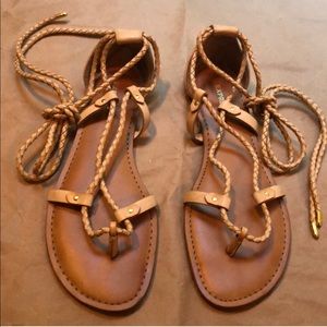 Express Lace-Up Sandals